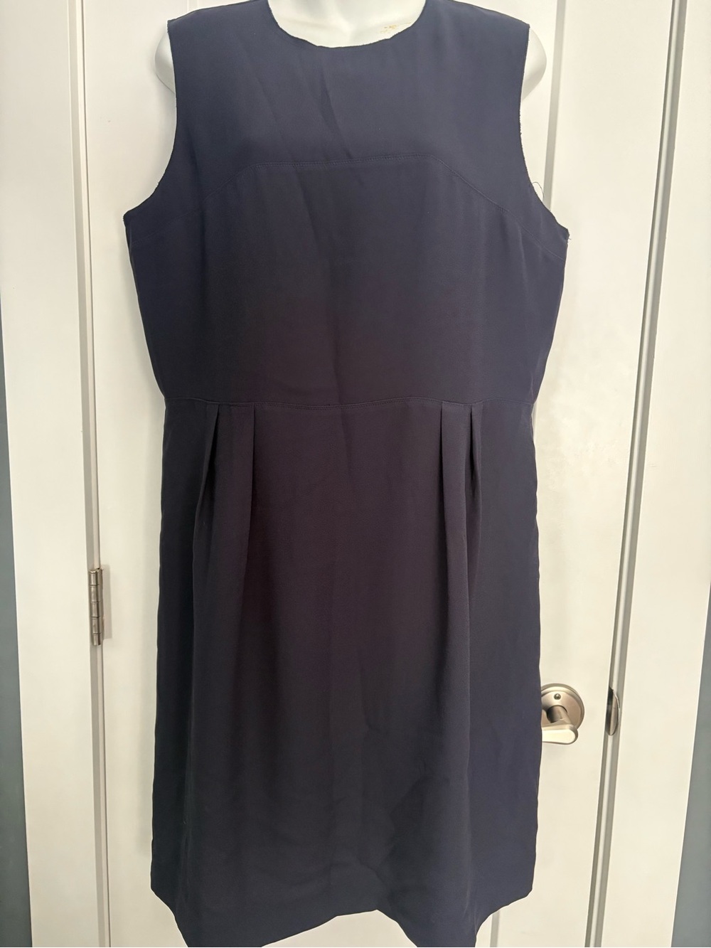LOFT Navy Sleeveless Dress